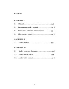 Proiectarea Sistemelor Informatice - SC Madotex SA - Pagina 1