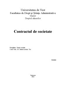 Contractul de Societate - Pagina 2