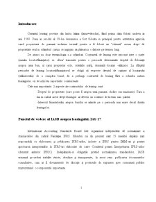 Analiza comparativă a contractului de leasing IAS 17 - US GAAP - referențialul contabil român - Pagina 3