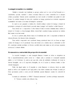 Analiza comparativă a contractului de leasing IAS 17 - US GAAP - referențialul contabil român - Pagina 5
