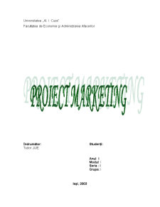 Proiect Marketing - Costume de Baie - Pagina 1
