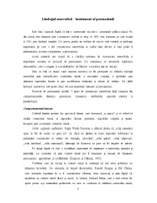 Limbajul Nonverbal - Instrument al Persuasiunii - Pagina 2