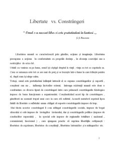 Libertate vs Constrângeri - Pagina 2