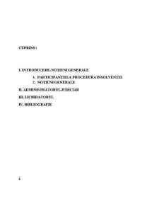 Procedura Insolvenței - Pagina 2