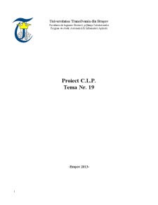 Proiect CLP - Pagina 1