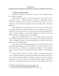 Analiza economico financiară a SC Arta Culinară Cluj SA - Pagina 1