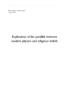 Exploration of The Parallels Between Modern Physics and Religious Beliefs - Pagina 1