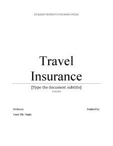 Travel Insurance - Pagina 1
