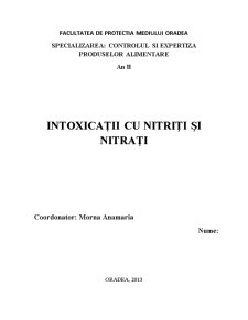 Nitriți și Nitrați - Pagina 1
