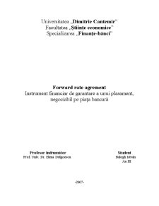 Forward rate agrements - Pagina 1