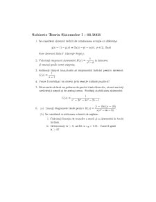 Semnale și sisteme curs și subiecte date anterior - Pagina 764