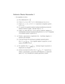 Semnale și sisteme curs și subiecte date anterior - Pagina 807