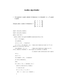 Analiza Algoritmilor - Pagina 2