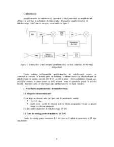 Proiectarea unui amplificator de radiofrecvență în cascadă - Pagina 4