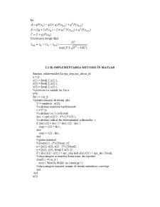 Ecuații Neliniare - Pagina 2
