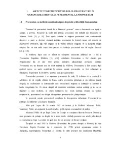 Rolul Procuraturii în Asigurarea Dreptului Fundamental la Proprietate - Pagina 5