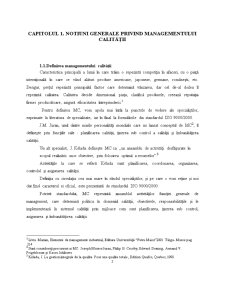 Managementul Calitatii Serviciilor în Cadrul Spitalul Clinic Județean de Urgență Sibiu - Pagina 3