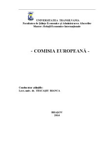 Comisia Europeană - Pagina 1