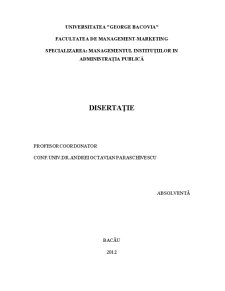 Managementul Calității Totale în Instituțiile Publice - Pagina 1