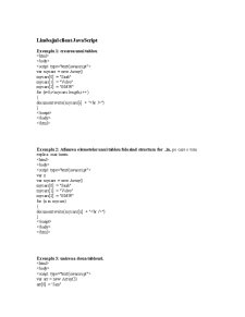 Limbajul Client JavaScript - Pagina 1