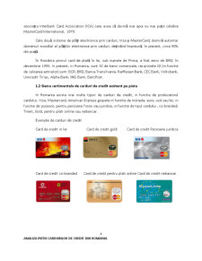 Analiza pieței cardurilor de credit din România - Pagina 4