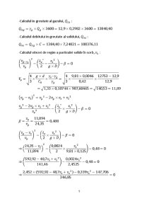 Calculul unei Instalații de Transport Pneumatic al Fluidelor Bifazice gaz-solid - Pagina 5
