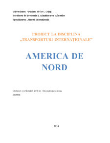 Transporturile în America de Nord - Pagina 1