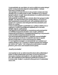 Particularități de redactare în textul publicistic - Pagina 2