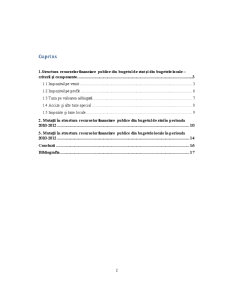 Analiza Structurii și Dinamicii Resurselor Financiare Publice din Bugetul Consolidat al României - Pagina 2
