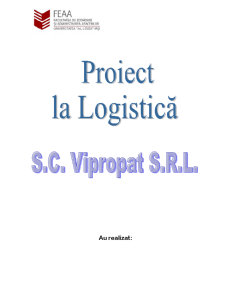 Logistica. Compania Vipropat - Pagina 1