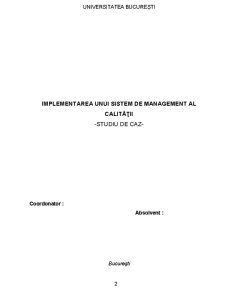 Implementare sistem de management al calității în administrația publică - studiu de caz - Pagina 2
