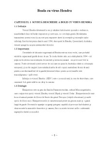 Boala cu Virus Hendra - Pagina 1
