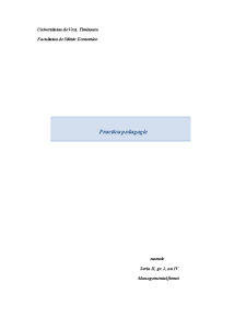 Practică pedagogică - model - Pagina 1