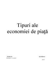 Economia de Piață - Pagina 1