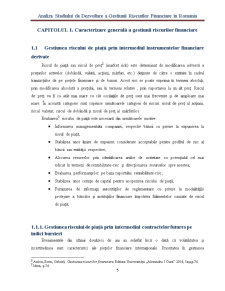 Analiza Stadiului de Dezvoltare a Gestiunii Riscurilor Financiare în România - Pagina 5