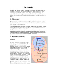 Proteine - Pagina 1