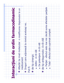 Interacțiuni Medicamentoase - Pagina 28