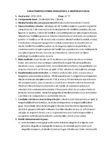 Caracteristică psihio-pedagogică - Pagina 1