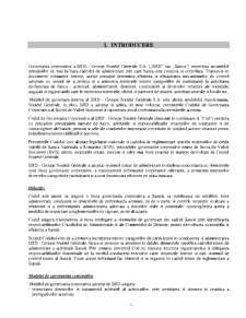 Codul de guvernanță corporativă al BRD - Groupe Societe Generale SA - Pagina 3