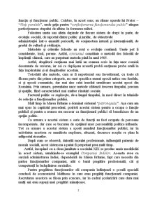 Statutul Juridic Actual al Funcției și Funcționarului Public - Pagina 2