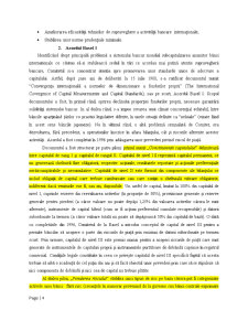 Studiu comparativ al eficienței procesului de adecvare a capitalului - prevederile acordului Basel I, Basel II, Basel III - Pagina 4