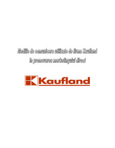 Mediile de comunicare utilizate de firma Kaufland în promovarea marketingului direct - Pagina 1
