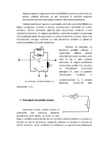 Studiul contactoarelor cu comutației hibridă și statică - Pagina 4