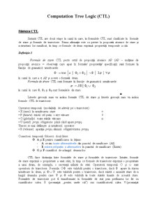 Computation Tree Logic - Pagina 1