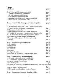 Management Public și al Resurselor Financiare Publice - Pagina 2