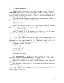 Calcul Matricial - Inversare și Factorizare - Pagina 3