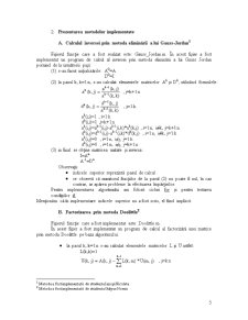 Calcul Matricial - Inversare și Factorizare - Pagina 5