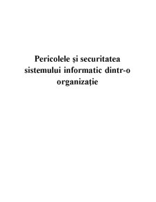 Sisteme informaționale - Pagina 1
