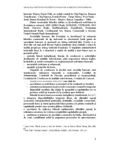 Analiza Gestiunii Sistemului Bancar Agregat din România - Pagina 3