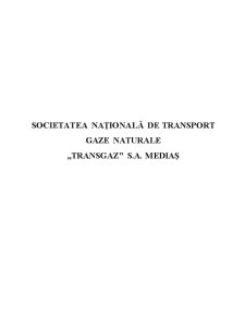 Societatea națională de transport gaze naturale Transgaz SA Mediaș - Pagina 1